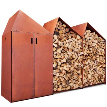 RB73 Wood Storage Sheddak