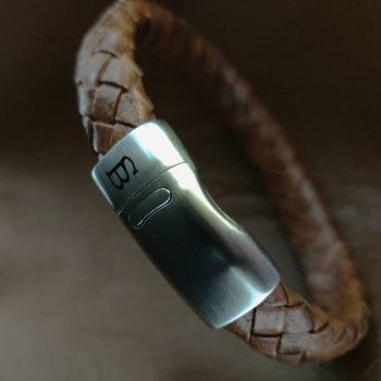 Steel & Barnett Cornall bracelet - caramel