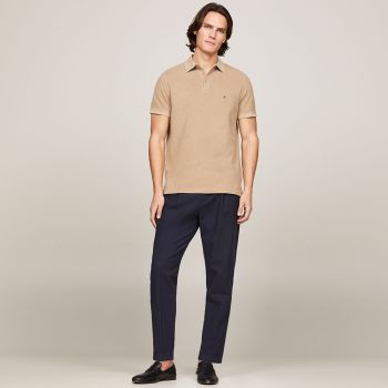 Tommy Hilfiger Garment Dyed Polo - Beige