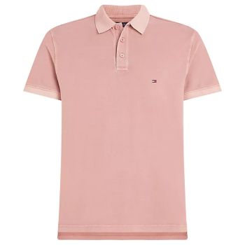 Tommy Hilfiger Polo tinta in capo - Teaberry Blossom