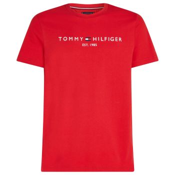 Tommy Hilfiger Maglietta con logo - Rosso
