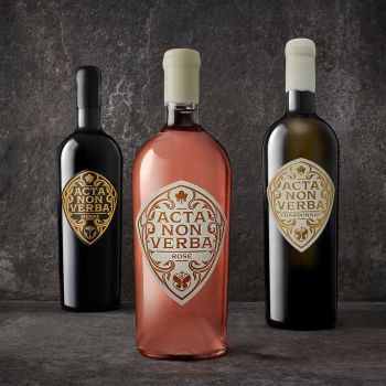 Tomorrowland Acta Non Verba Shiraz Rosé Wijn - Limited Edition