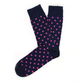 Tresanti cotton socks dots pink