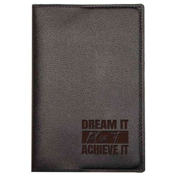 Vegan Leather Notebook - Black