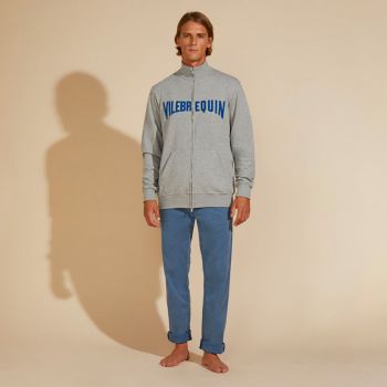 Vilebrequin Sweatshirt Met Rits - Grijs