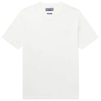 Vilebrequin Leinen-T-Shirt - Weiß