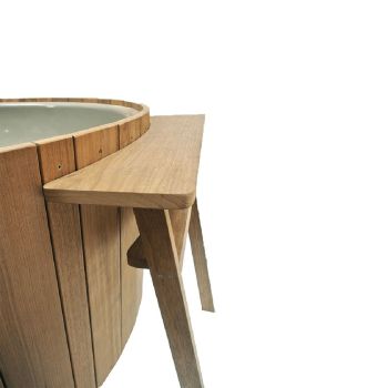 Tavolino per vasca olandese in legno