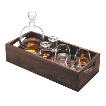L.S.A. Whisky Islay Connoiseur Set mit Tablett Set von 6 Stücken
