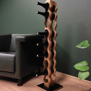 The Wood Touch Omo 12 Wine Rack