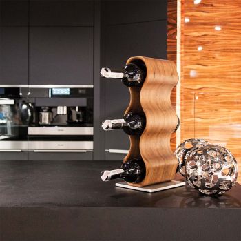 The Wood Touch Slim Wine Rack