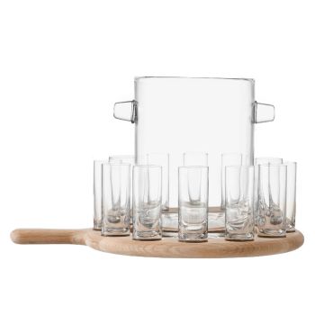 Paddle
Vodka Serving Set & Oak Paddle 