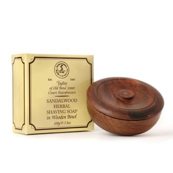 Taylor Of Old Bond Street Savon À Raser Au Santal Dans Bol En Bois