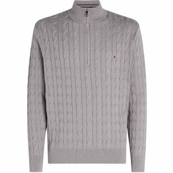 Tommy Hilfiger Classic Cable Zip Sweater
