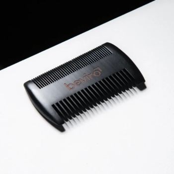 Beviro Peigne À Barbe En Bois De Poirier