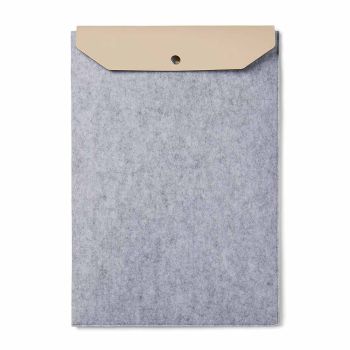 Albon GRS Recycled Felt 15'' Laptop Case - szary
