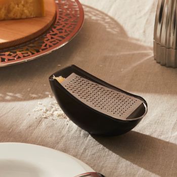 Alessi Parmenide Râpe - Noir