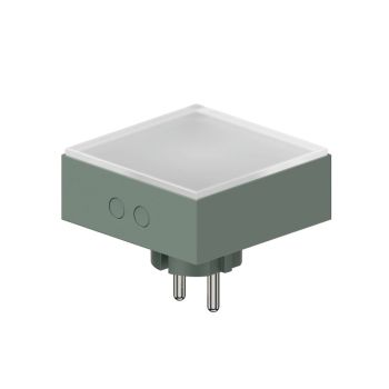 Avolt Lamp 1 LED Socket Light Oak Green
