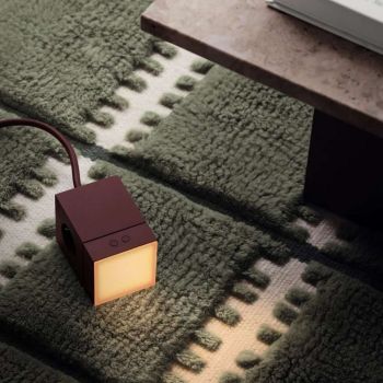 Avolt Lamp 1 LED-Fassungsleuchte - Mulberry Red