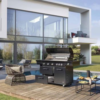 Boretti Grill gazowy Imperatore Nero 5B