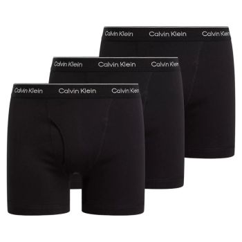 Calvin Klein Boxer in cotone 3 pezzi - Nero