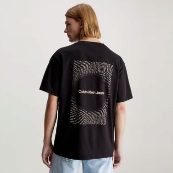Calvin Klein Maglietta con logo sul retro - Nero