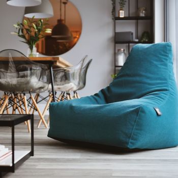Extreme Lounging Indoor B-Bag Suede - Blauwgroen