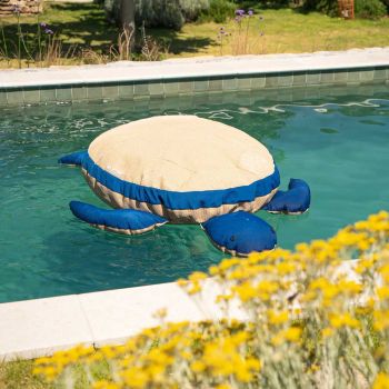 MX Home Floating Turtle XL - Beige & Blue