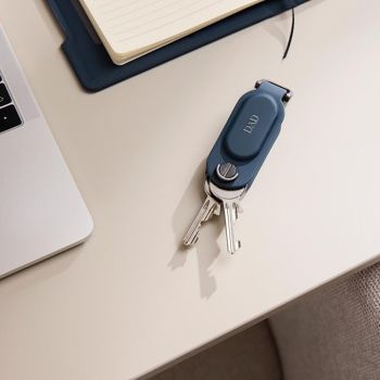 Personalised Baltimore Key Organiser - Navy