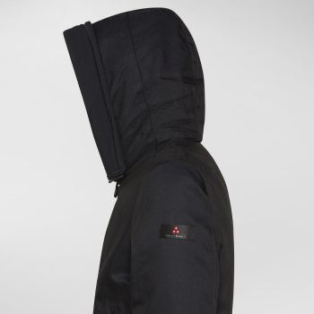 Peuterey Kasa Veste Parka Avec Fourrure - Bleu Graphite