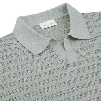 Profuomo Knitted Polo - Green