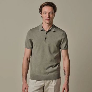 Profuomo Polo Basique Luxe - Vert