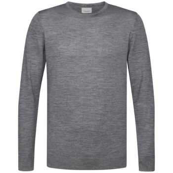 Profuomo Merino Woolen Pullover - Grey
