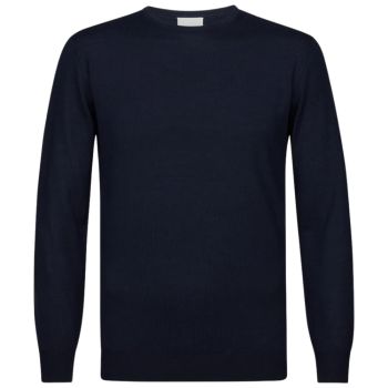 Profuomo Merino Woolen Pullover - Navy