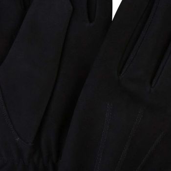 Profuomo Gants En Cuir Nubuck - Noir 