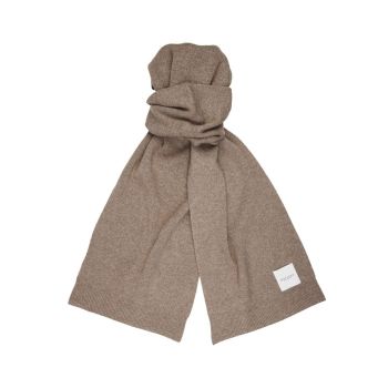 Profuomo Écharpe en Laine Marron