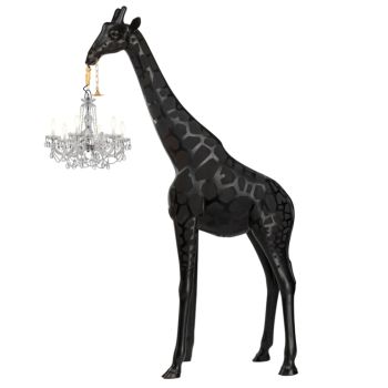Qeeboo Lampada da esterno Giraffe In Love - M