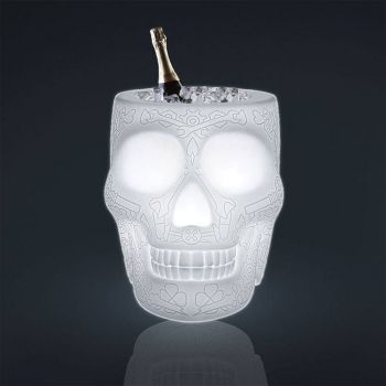 Qeeboo Mexico Skull LED - Champagnekøler