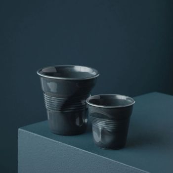 Revol Gekreukelde Beker - Grafiet