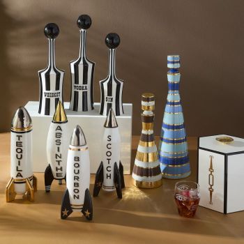 Jonathan Adler Rocket Decanter Scotch