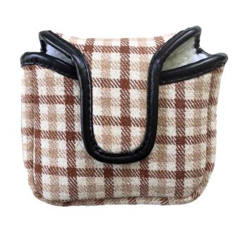 Modest Vintage Player Housse De Putter Tartan Golf Mallet