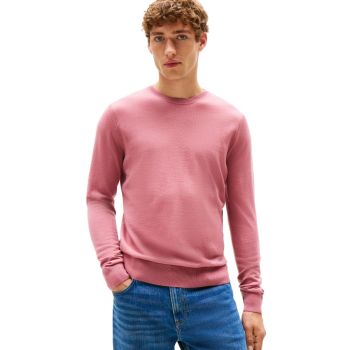 Tommy Hilfiger Pull En Laine Mérinos - Rose