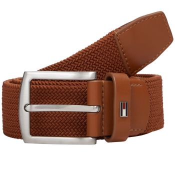 Tommy Hilfiger Ceinture Élastiquée Tressée - Cognac