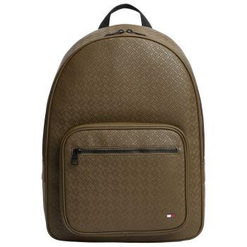 Tommy Hilfiger Embossed Flag Backpack - Green