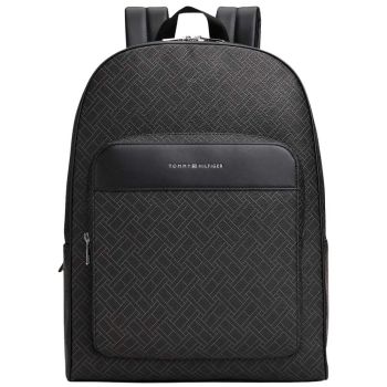 Tommy Hilfiger Monogram Backpack - Black