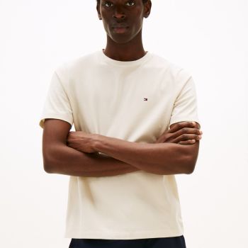 Tommy Hilfiger T-Shirt Avec Logo - Beige
