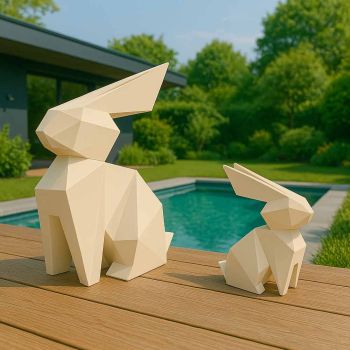 Vondom Origami Usagi - Crème