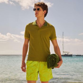 Vilebrequin Short De Bain Floqué Danse Des Méduses - Vert