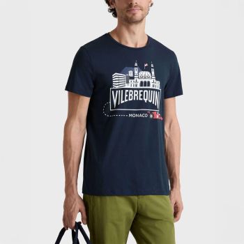 Vilebrequin T-shirt City Monaco - Bleu Marine