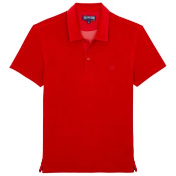Vilebrequin Frottee-Polo - Rot