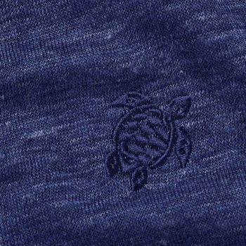 Vilebrequin T-shirt i hør - Navy
